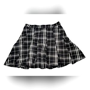 Pleated Mini Skirt